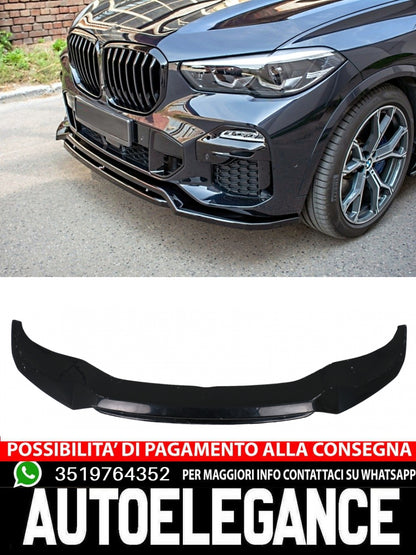 Labbro spoiler paraurti anteriore adatto per BMW X5 G05 M-Package (2018-2022)