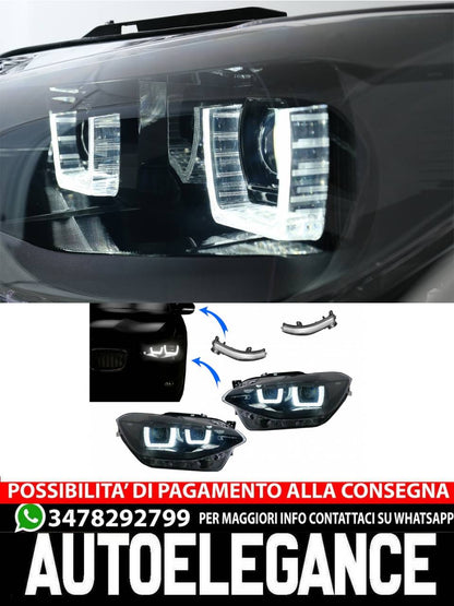 Fari Osram LEDriving Full LED adatti per BMW Serie 1 F20 F21 (06.2011-03.2015)