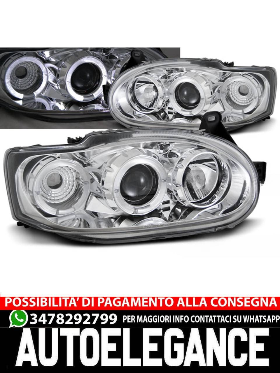 FORD ESCORT MK7 02.95-00 ANGEL EYES CROMATI