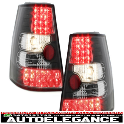 led rear lights suitable for vw bora variant + golf iv variant _ black