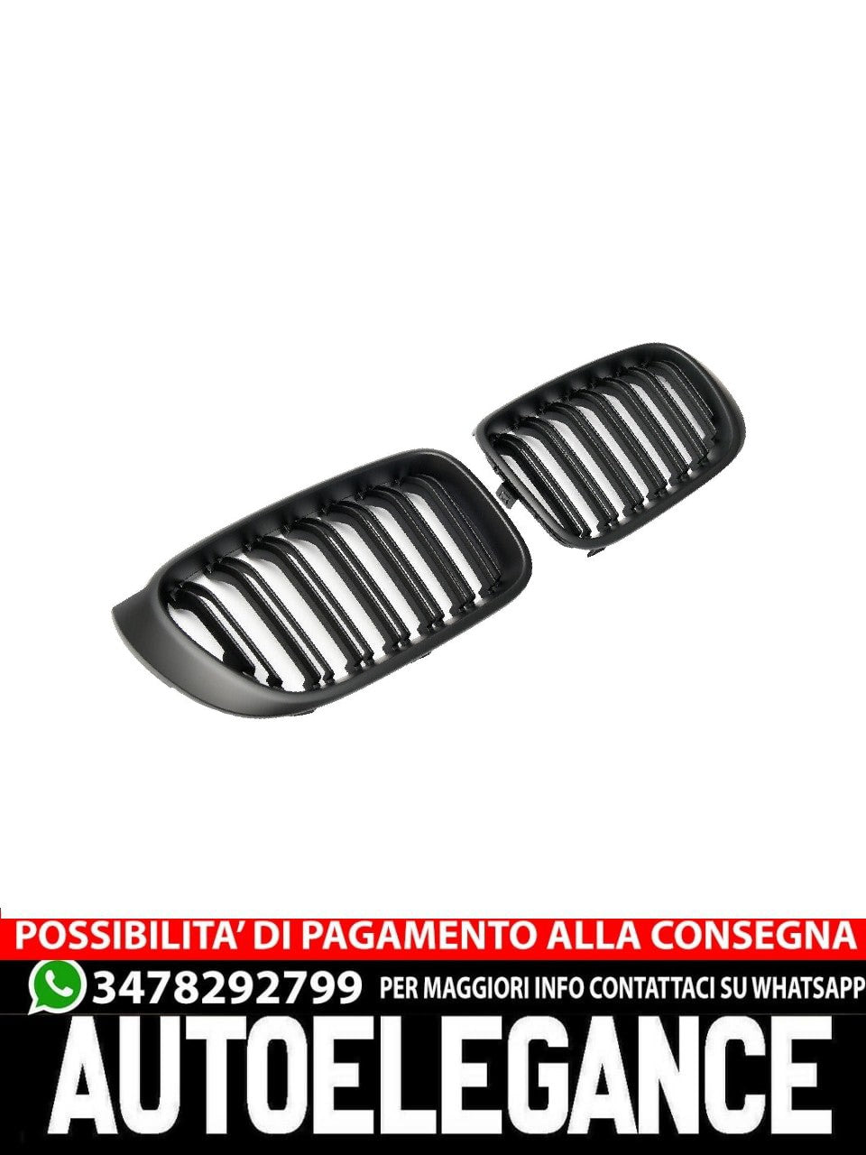 GRILLE FOR BMW X3 X4 F25 F26 MATT BLACK 