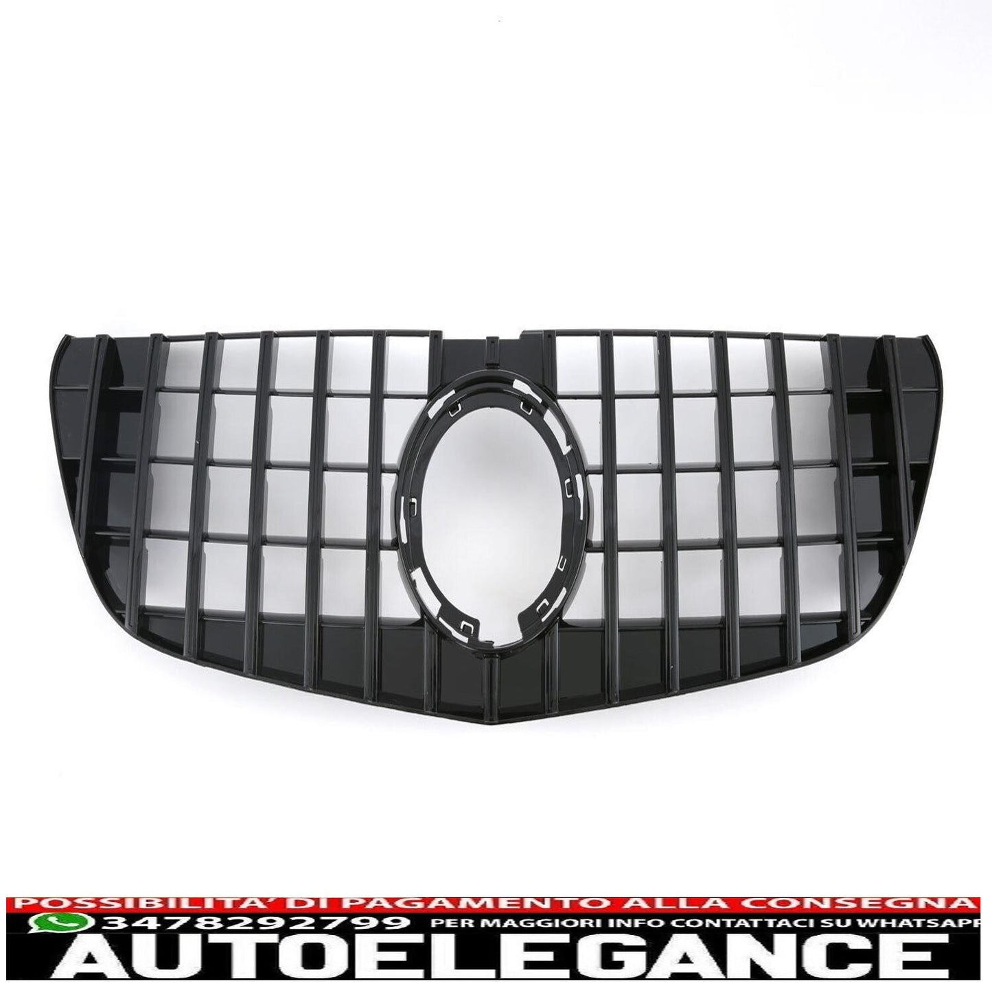 La griglia del radiatore sportiva si adatta all'ottica Panamericana Mercedes W447 Vito restyling