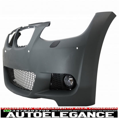 paraurti anteriore adatto per bmw serie 3 e92 e93 (2006-2009) non-lci coupe cabrio m-technik look