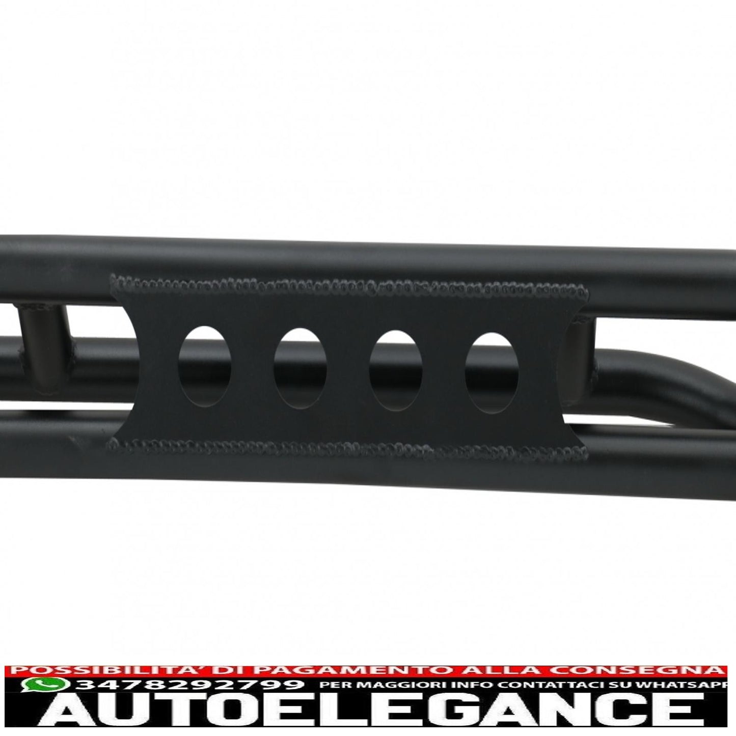 Running Boards Side Steps Nerf Bars Fit For Jeep Wrangler Rubicon JK (2007-2017) 2 Door Iron