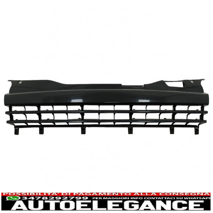 Sport front grille without badge suitable for opel astra h combi limousine 5 doors hatchback (2004-10.2006) piano black 