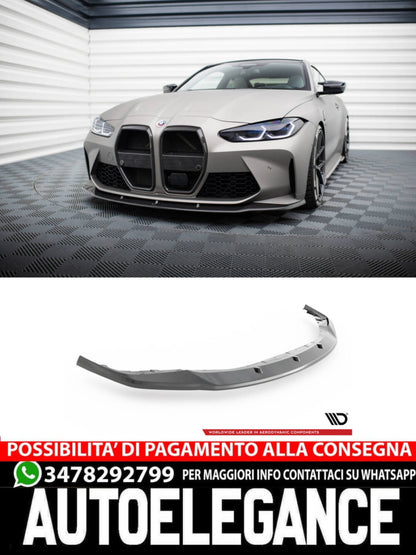 SPLITTER ANTERIORE  CARBONIO ADATTO PER V.3 BMW M4 G82 / M3 G80  (2021 -  )