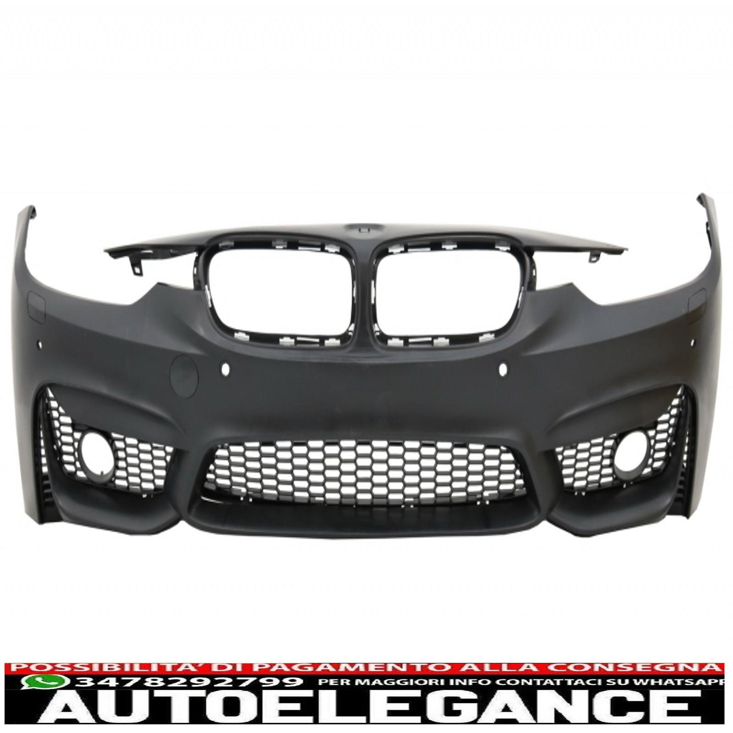 body kit suitable for bmw 3 series f30 (2011-2015) f30 lci (2016+) with fog lights projectors m3 sport design