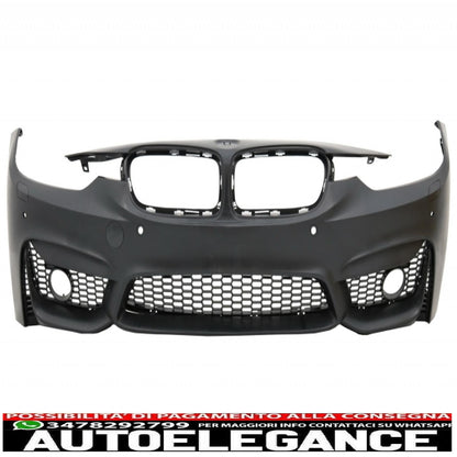 body kit suitable for bmw 3 series f30 (2011-2015) f30 lci (2016+) with fog lights projectors m3 sport design