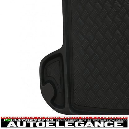 Tappetino per bagagliaio nero adatto a hyundai tucson iii (2015-2020) kia sportage iv (2016-up)
