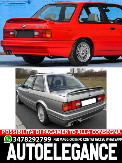 SPOILER POSTERIORE per BMW SERIE 3 E30 M-TECH 2 STILE
