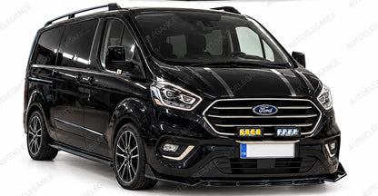 👉Splitter paraurti anteriore adatto per ford transit custom 18+ nero lucido👈