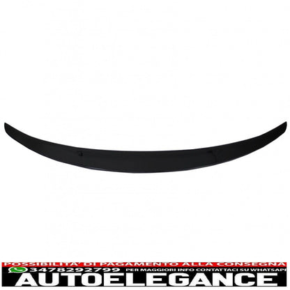 trunk spoiler suitable for audi a4 b8 sedan (2008-2015) piano black 