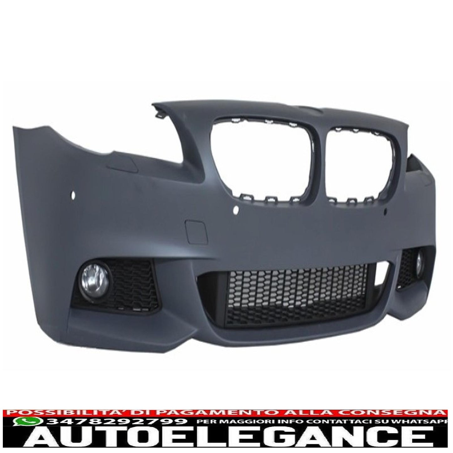 front bumper suitable for bmw 5 series f10 f11 (2011-2014) m-technik design 