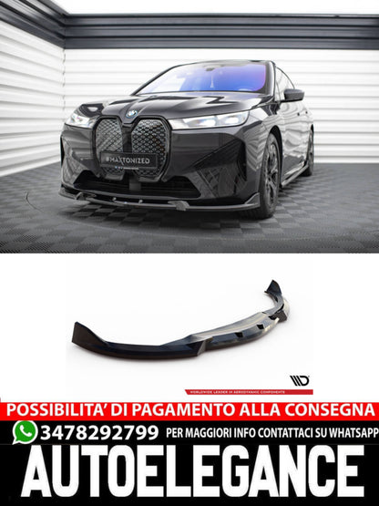 SPLITTER ANTERIORE ADATTO PER V.1 BMW IX M-PACK I20  (2021 - )