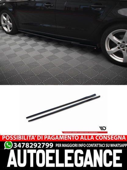 MINIGONNE LATERALI ADATTE COMPATIBILI PER AUDI A3 SPORTBACK 8V FACELIFT