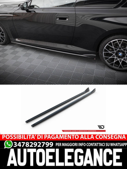 MINIGONNE LATERALI ADATTE PER V.2 BMW 2 COUPE G42  (2021 - )