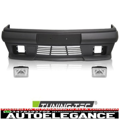 Sport style front bumper for mercedes w124 85-93 