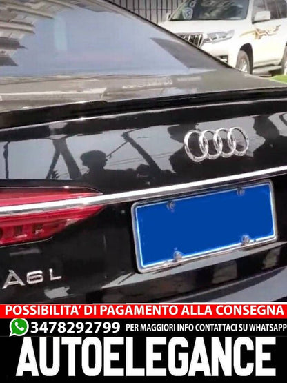 SPOILER adatto per AUDI A6 C8 Sedan 2018+