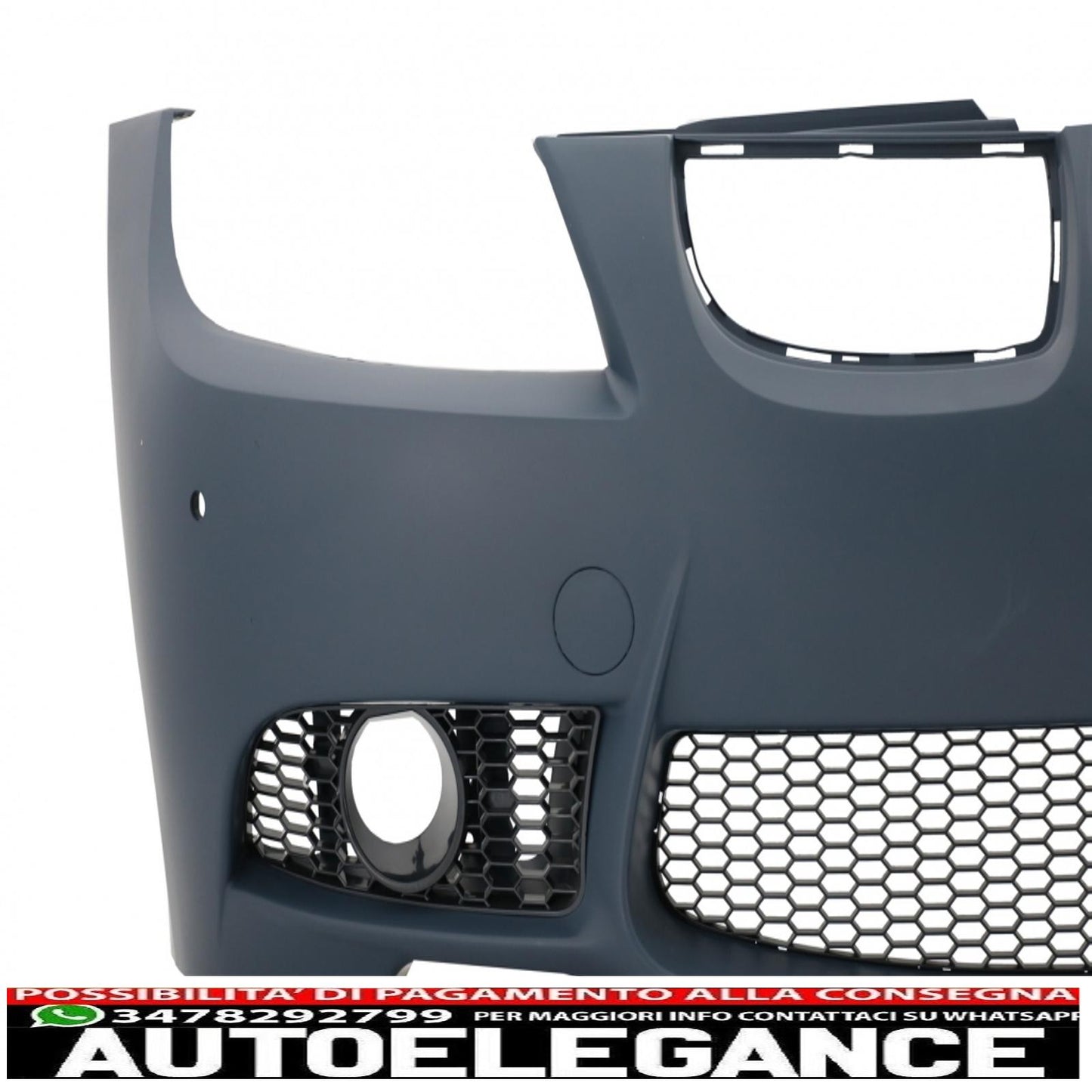 paraurti anteriore adatto per bmw serie 3 e90 e91 pre-lci (2004-2008) berlina touring m3 design