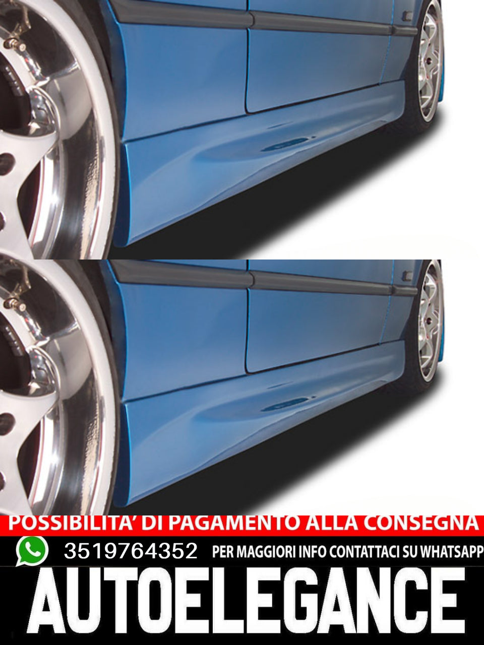 Side skirts for BMW 3 Series E30