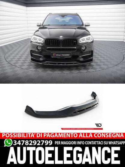 SPLITTER ANTERIORE V.3 ADATTO PER  BMW X5 M-PACK F15  (2013-2018)