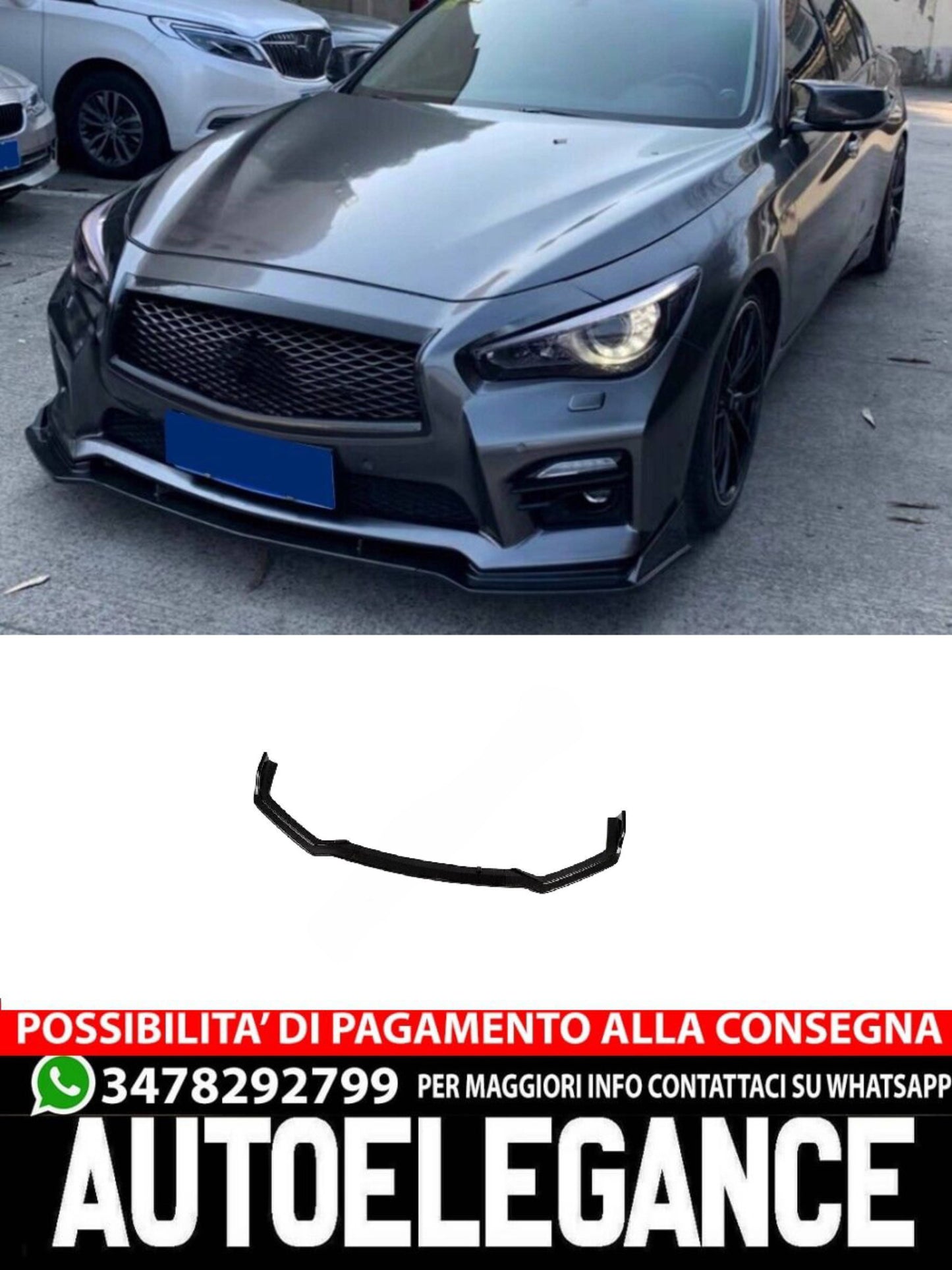 SPOILER suitable for INFINITI Q50 2013-2018