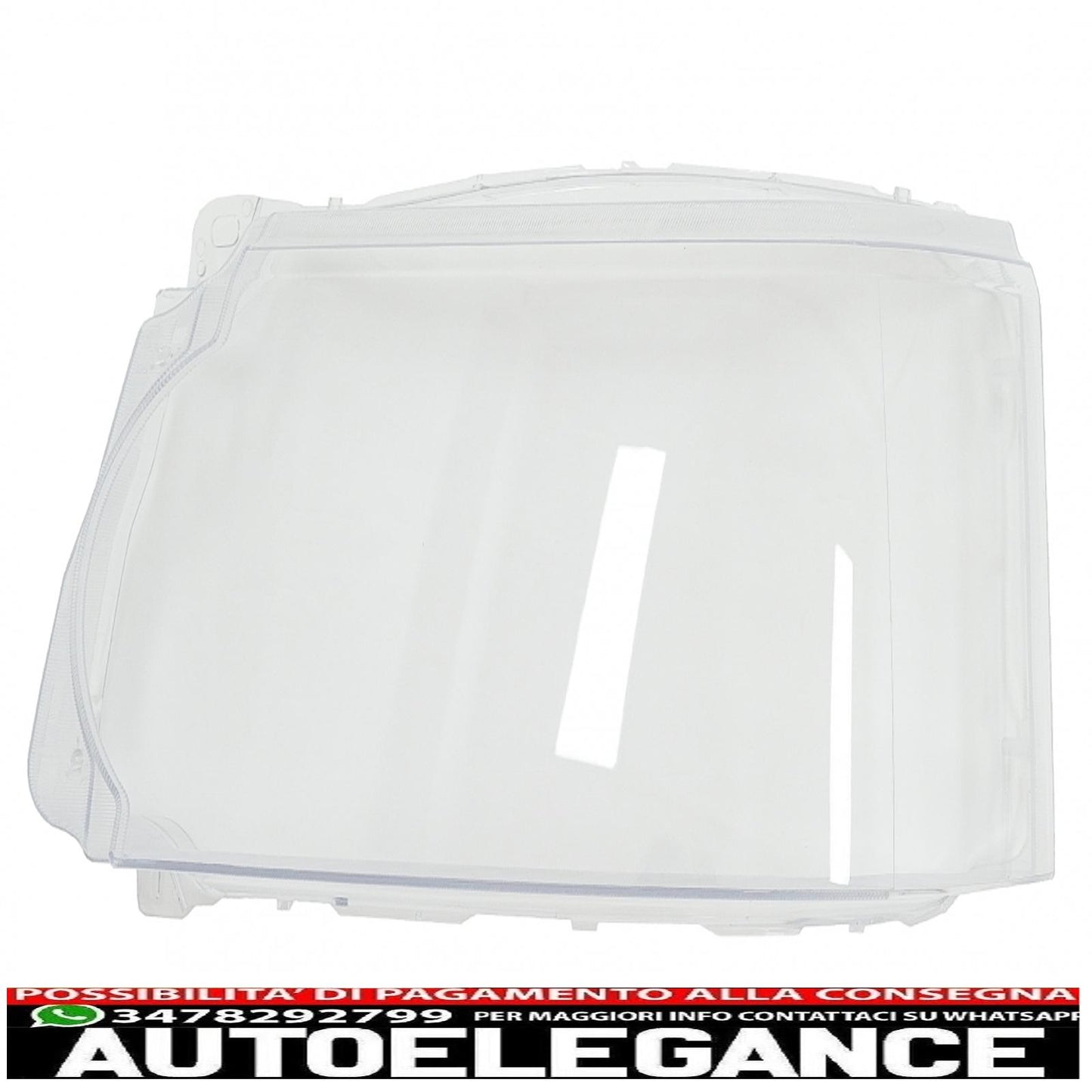 Headlight Lens Glasses Suitable for Land Range Rover Sport L320 Facelift (2009-2013) Clear Glass Optics 