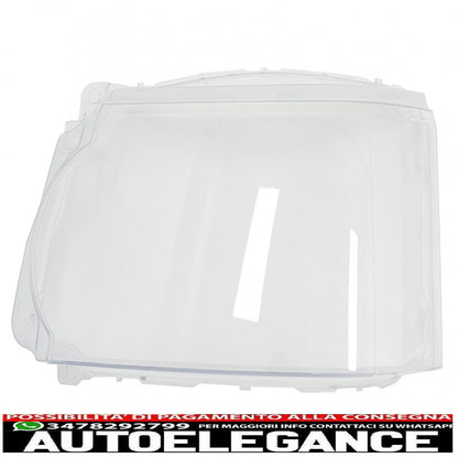 Headlight Lens Glasses Suitable for Land Range Rover Sport L320 Facelift (2009-2013) Clear Glass Optics 