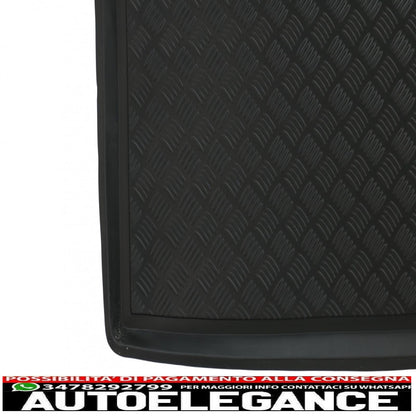 Black trunk mat suitable for vw golf 5 v (2003-2008) golf 6 vi hatchback (2008-2012)
