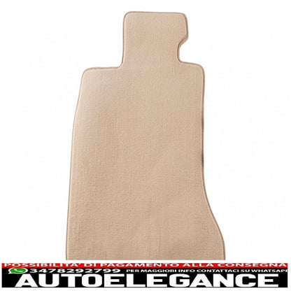 Beige carpet mat suitable for bmw 7 series (f01) 11/2008-09/2015