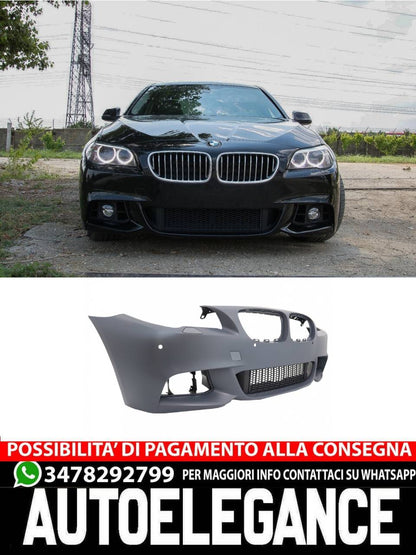Front Bumper Suitable for BMW 5 Series F10 F11 LCI Sedan Touring 2015-2017 