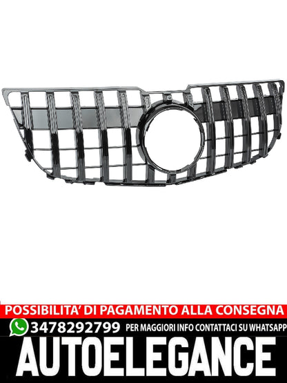 GT Panamericana GRILLE suitable for Mercedes GLK W204 X204 12-15 All Black 