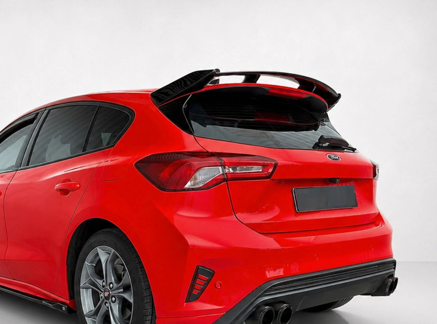 👉Spoiler Tetto Posteriore Ford Focus Hatchback MK4 18 – Poliuretano PU grezzo👈