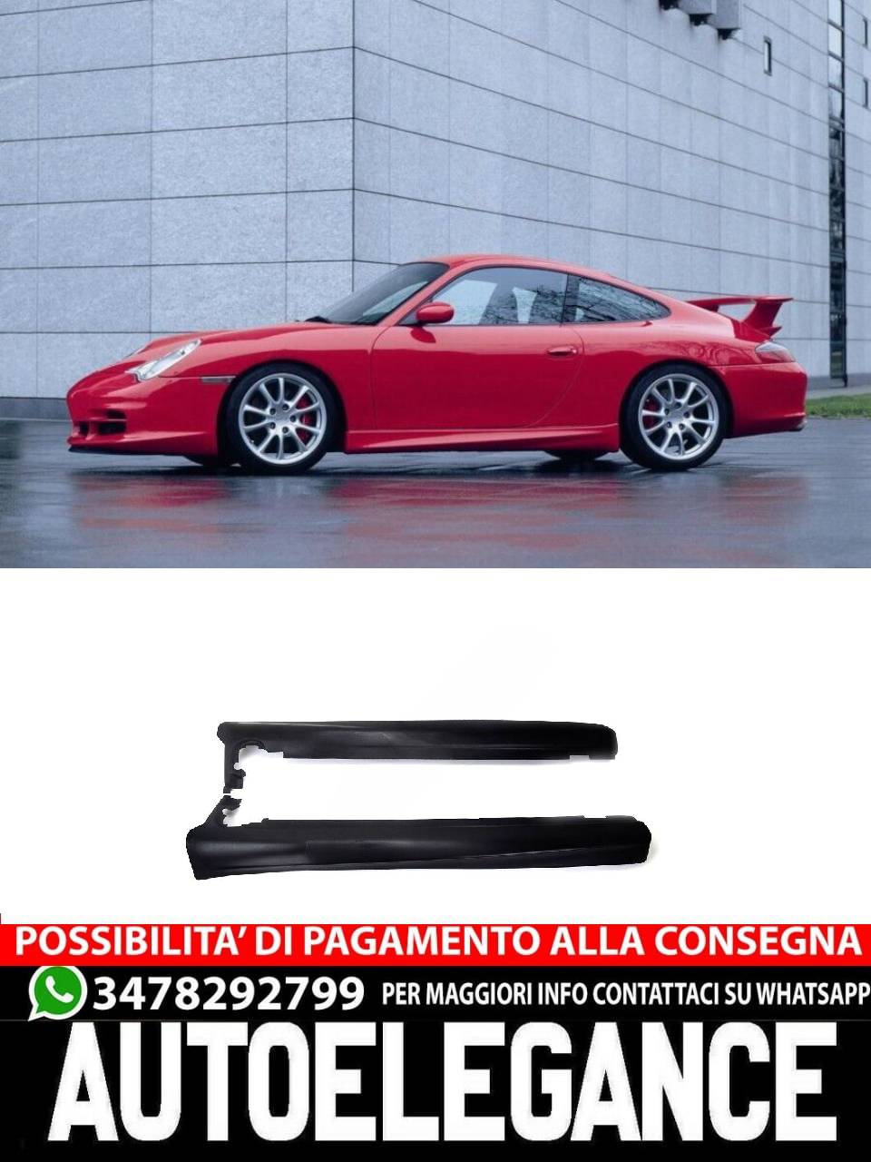 MINI SKIRTS suitable for PORSCHE 911 996 1997-2006