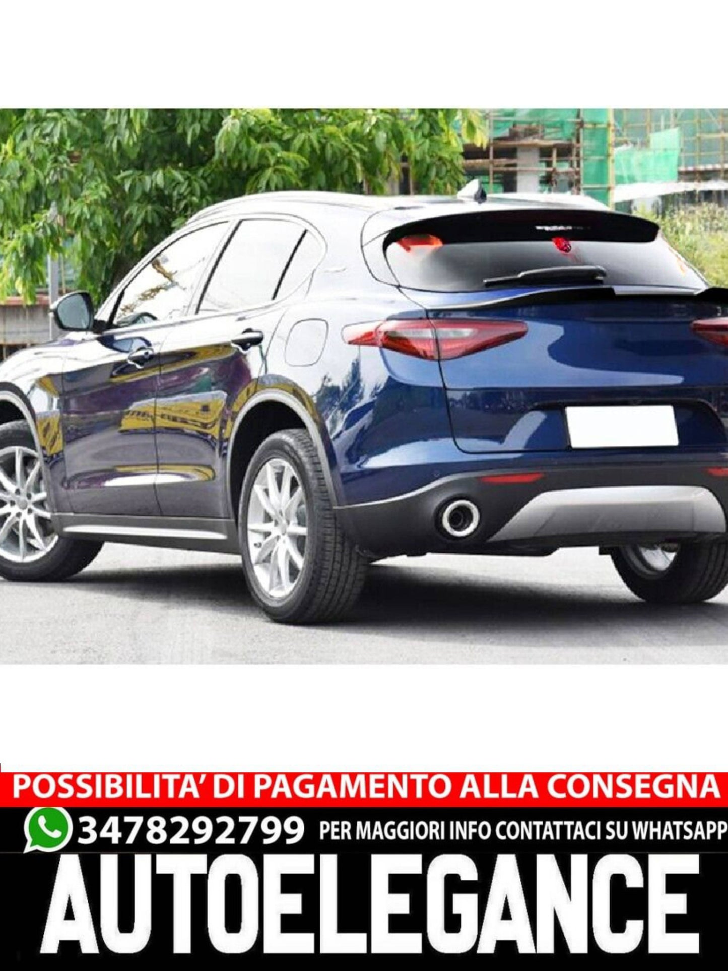 SPOILER adatto per Alfa Romeo Stelvio 2016-2021