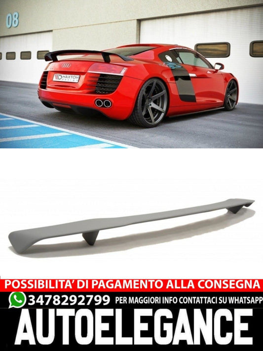 SPOILER GT ADATTO COMPATIBILE PER AUDI R8 MK.1   (2006 - 2015)