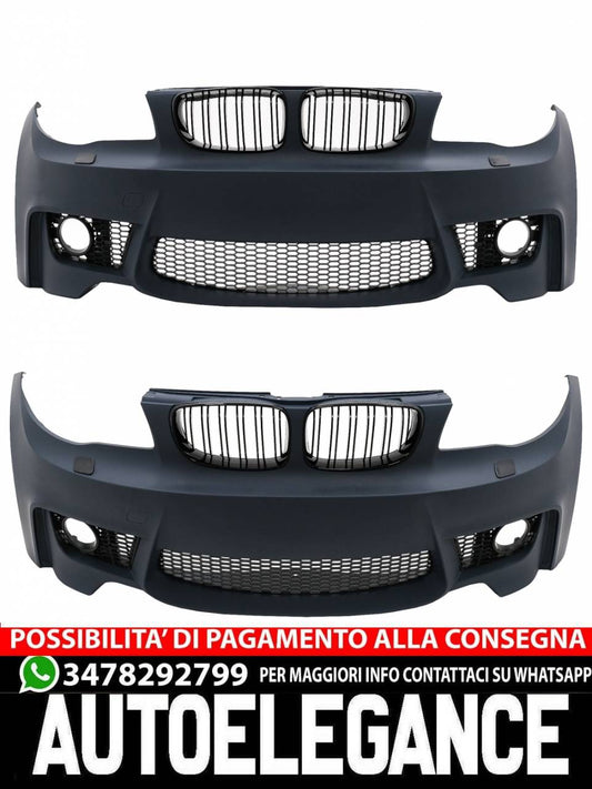 Front Bumper Suitable for BMW 1 Series E81 E82 E87 E88 (2004-2011) 1M Design 