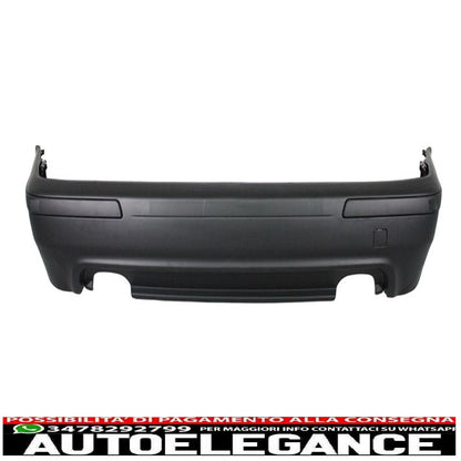 rear bumper suitable for bmw 5 series e39 (1995-2003) double outlet m5 design and acs design exhaust tips
