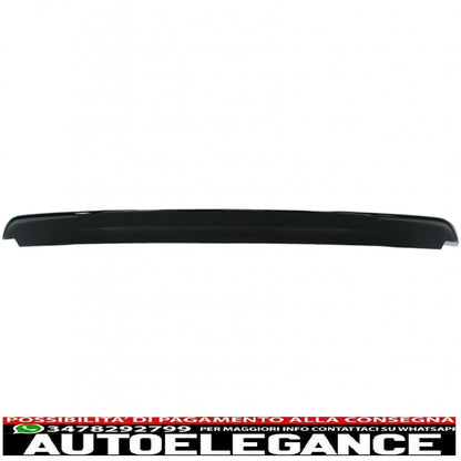 Spoiler per bagagliaio adatto per Ford Mustang MK6 VI sesta generazione (2015-2020) GT350 design nero pianoforte