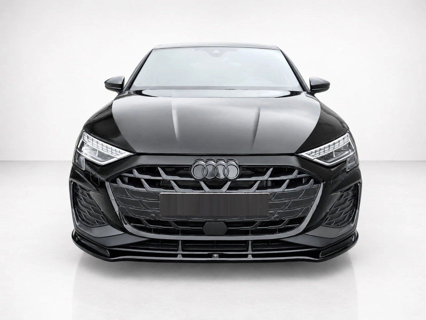 👉Splitter anteriore per Audi S3/A3 S-Line 8Y facelift 24- in ABS nero lucido👈