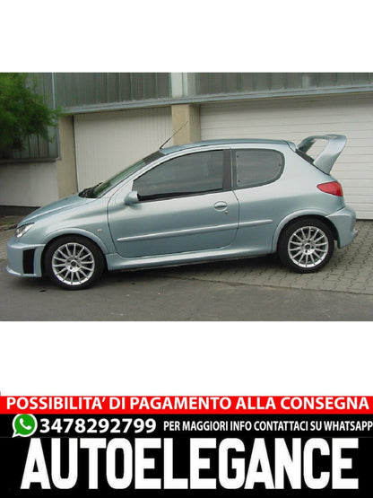 SPOILER COMPATIBILE PER PEUGEOT 206 1998-2009