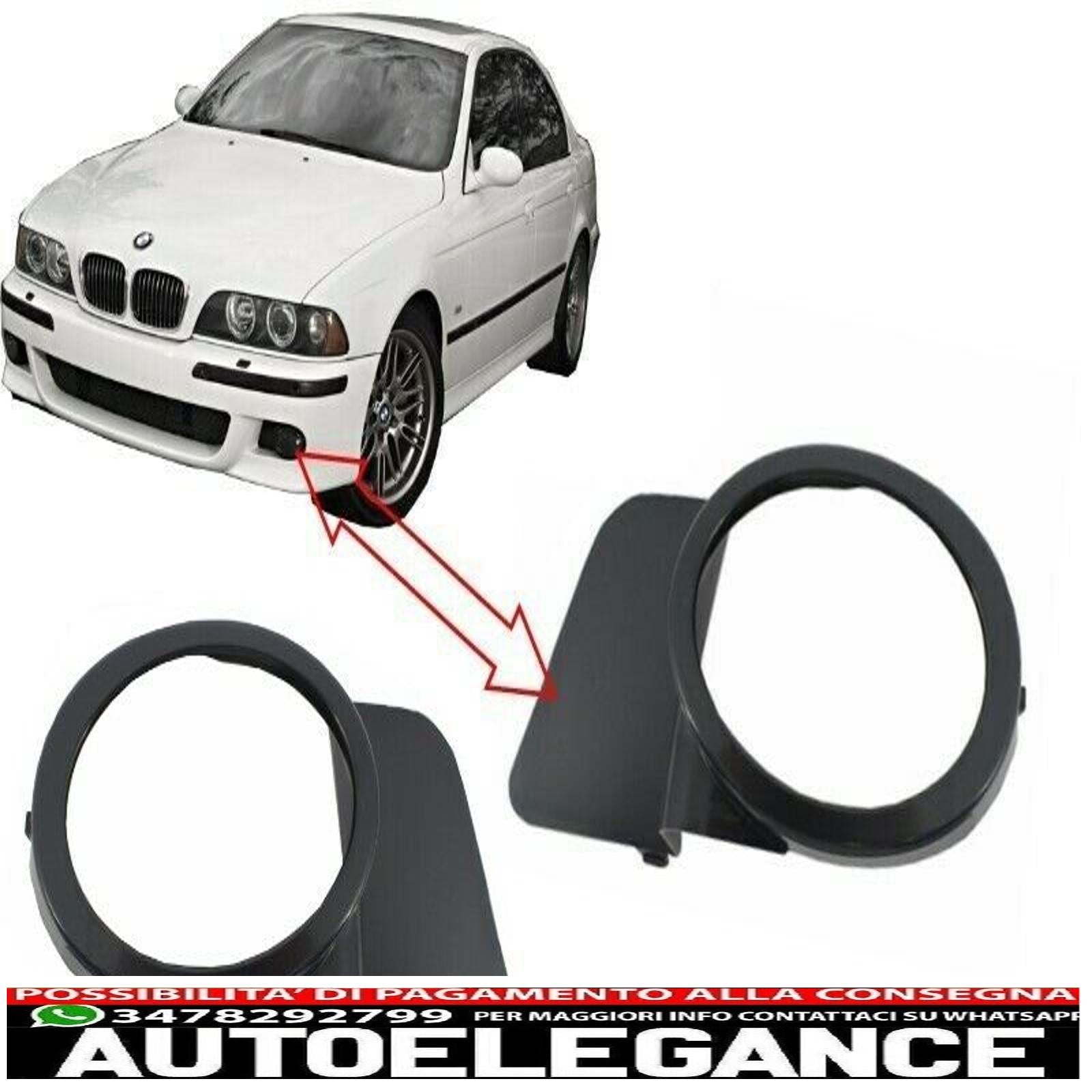 Coprifanetti fendinebbia per BMW Serie 5 E39 1995-2003 M5 M-Sport Design-mostra il titolo originaleTesto originaleFog Lights Covers for BMW 5 Series E39 1995-2003 M5 M-Sport Design AUTOELEGANCERICAMBI