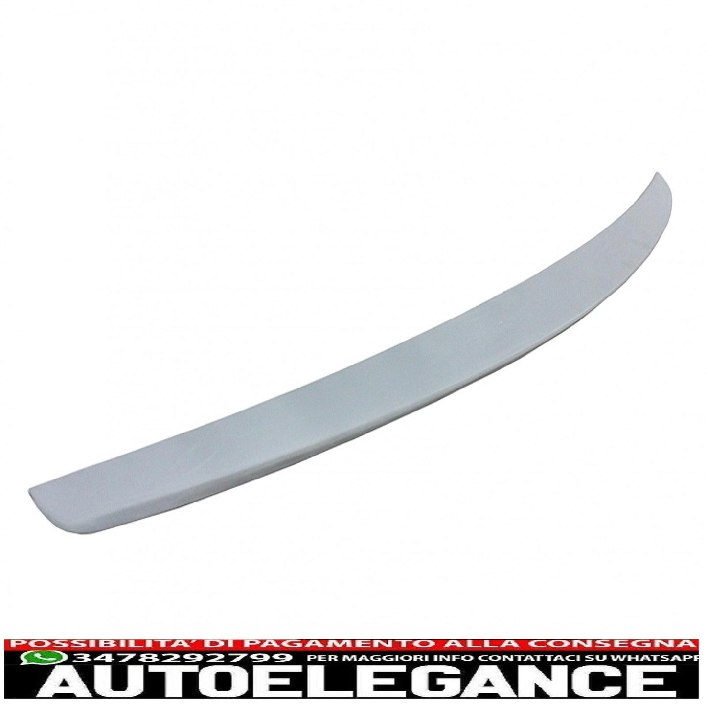 Boot spoiler suitable for Mercedes S-Class W222 (2014 onwards) sporty rear lip. 