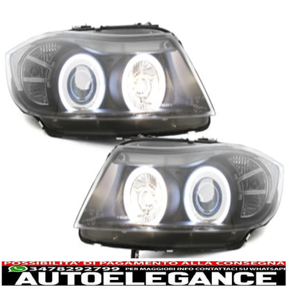 headlights suitable for bmw e90/e91 3er_2 ccfl halo rims_black 