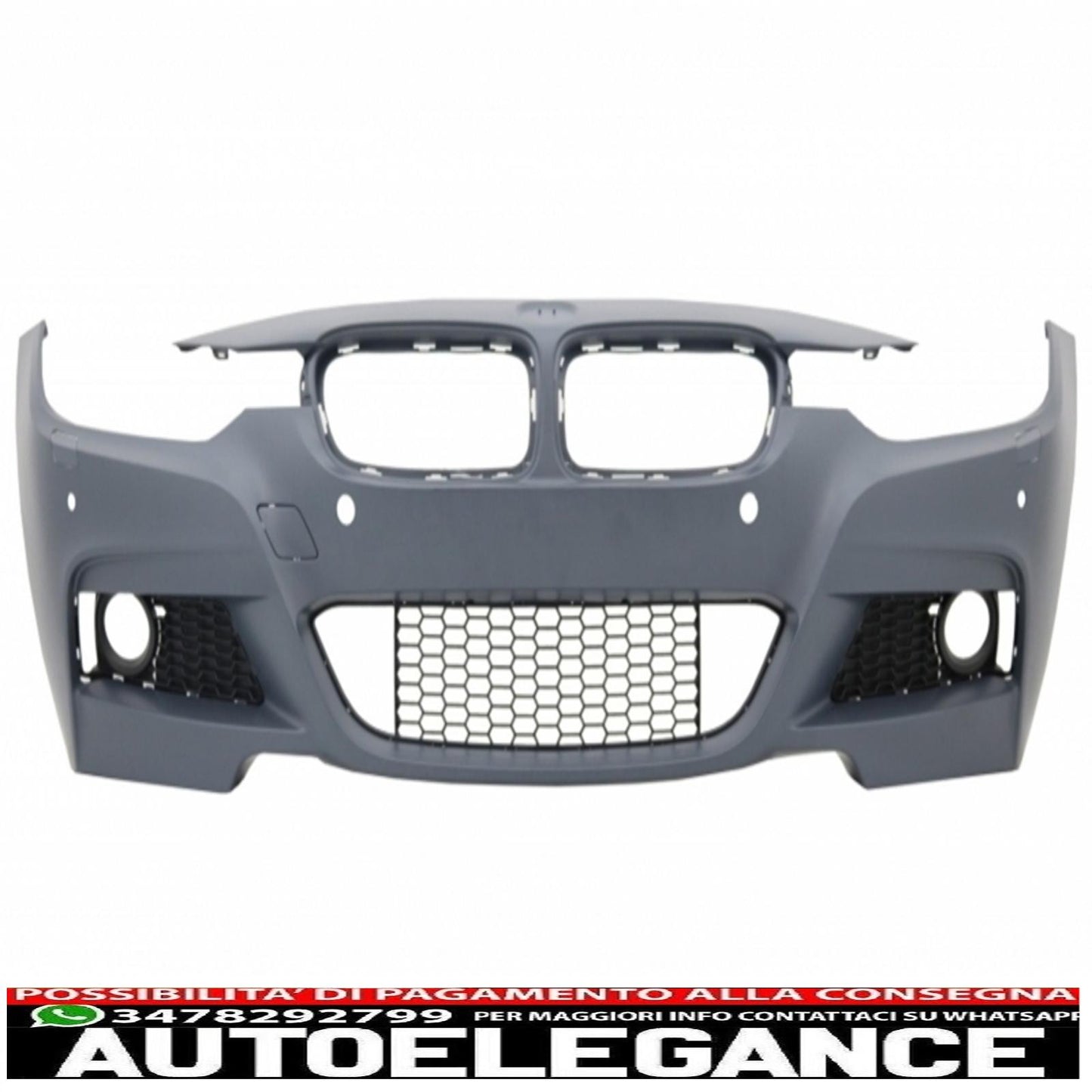 complete body kit suitable for bmw 3 series touring f31 (2011-02.2017) m-technik design with front fenders and bonnet