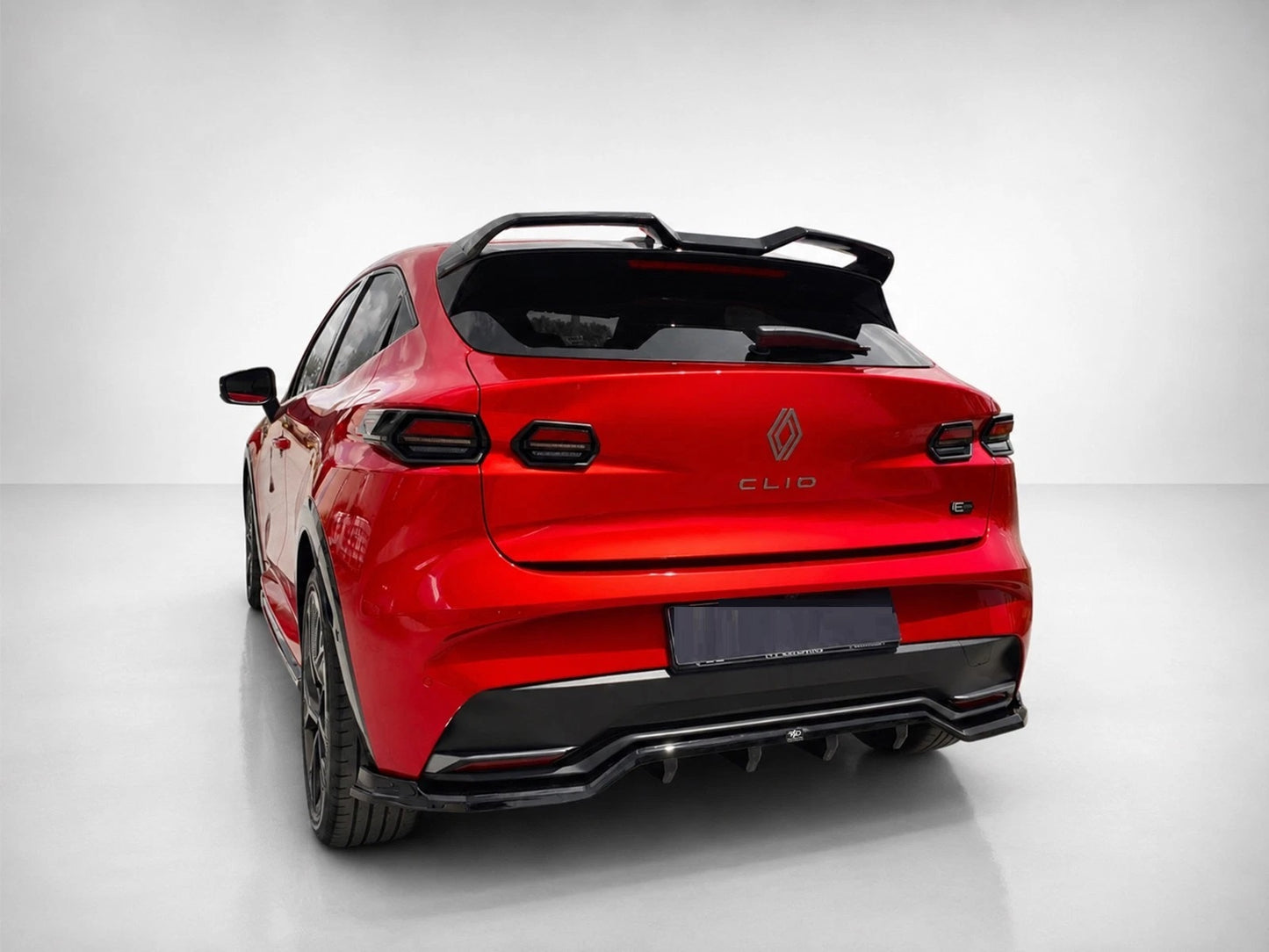 👉Splitter posteriore per Renault Clio MK6 (2025-) in ABS nero lucido👈