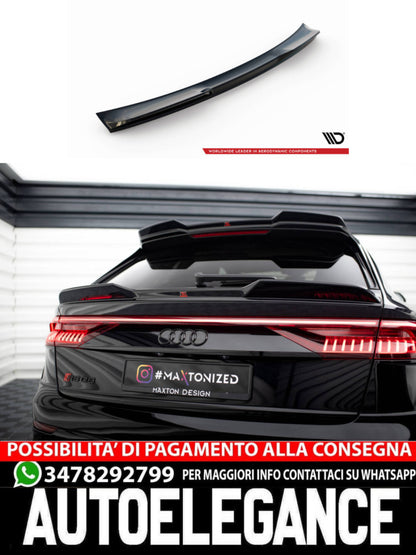 TAPPO SPOILER INFERIORE 3D compatibile per  AUDI RSQ8 / SQ8 / Q8 S-LINE MK1