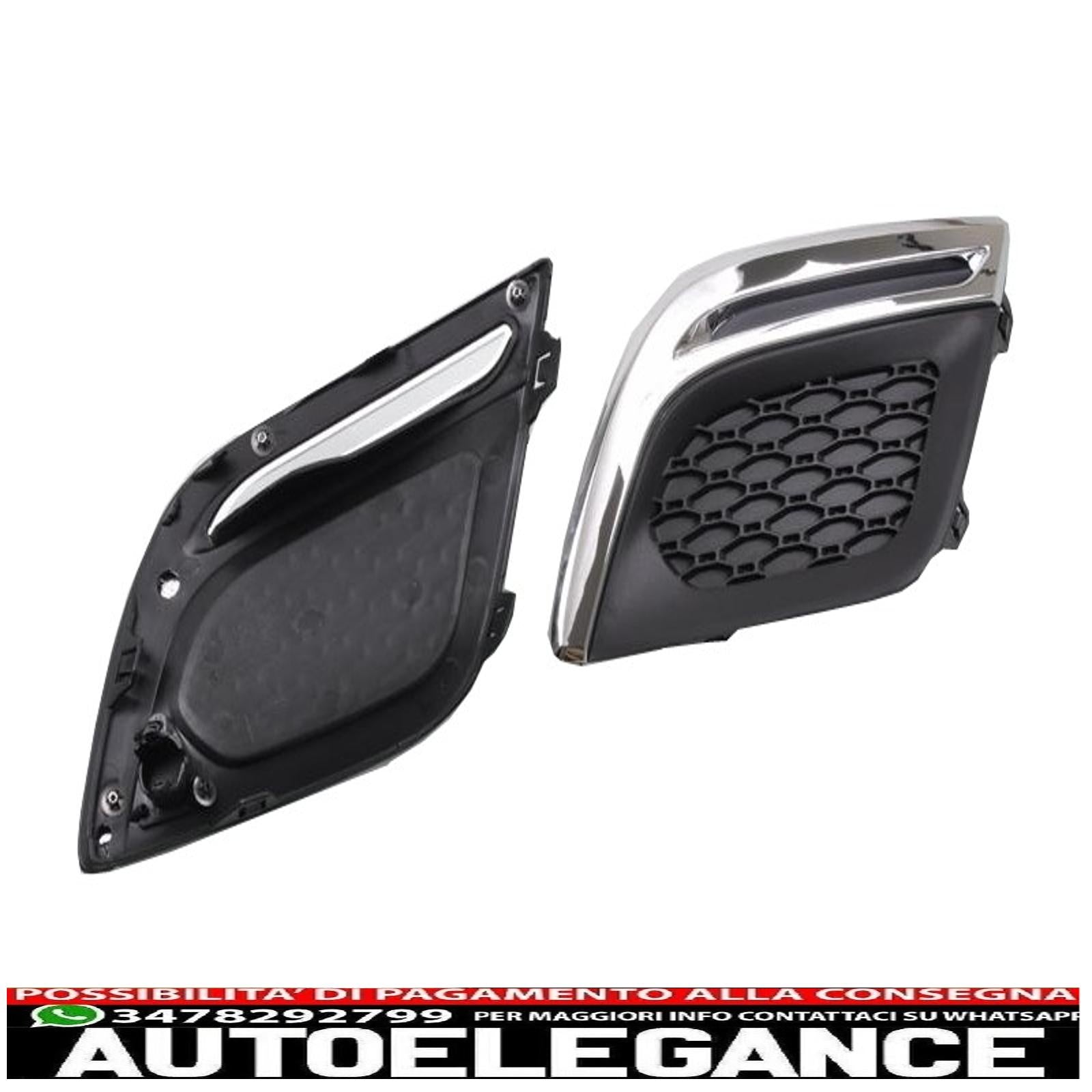 coperture dei condotti dell'aria dei fendinebbia design r adatti per volvo xc60 (2010-2013) AUTOELEGANCERICAMBI