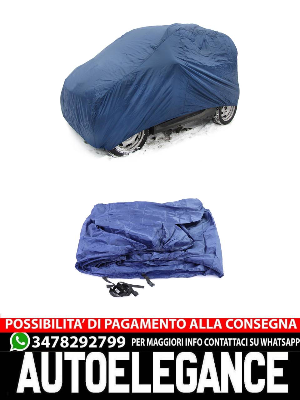 Copertura morbida della protezione del garage per Smart ForTwo 450 451 453 98-21 AUTOELEGANCERICAMBI