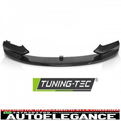 spoiler anteriore in stile performance carbon look per bmw f10/ f11 / f18 11-16